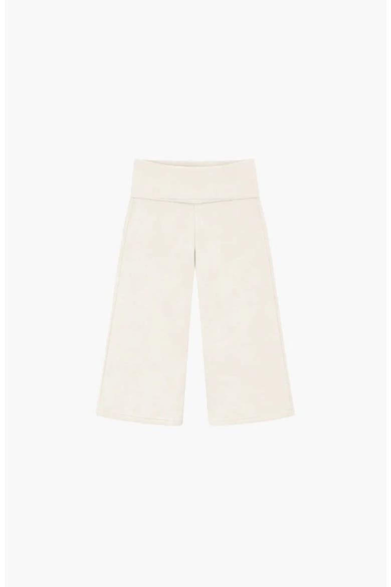 Cropped Gaucho, Main, color, Cream