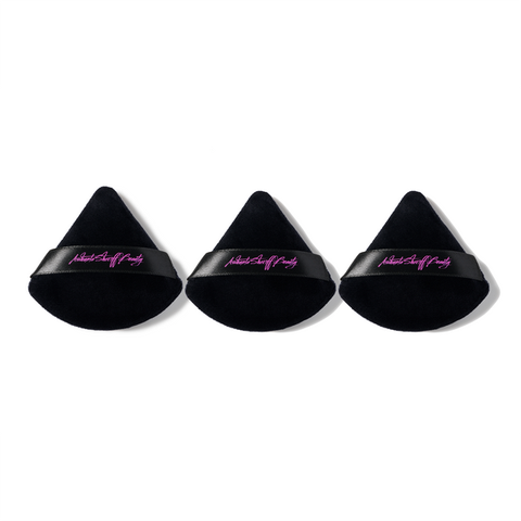 Velvet Hypoallergenic Ultra Soft Black Puffs (3-Pack)