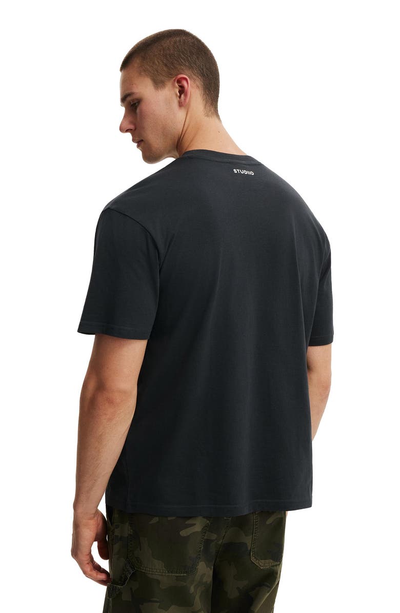 Cotton On Men's Everyday Fit Graphic T-Shirt, Alternate, color, Washed Black  Carrots