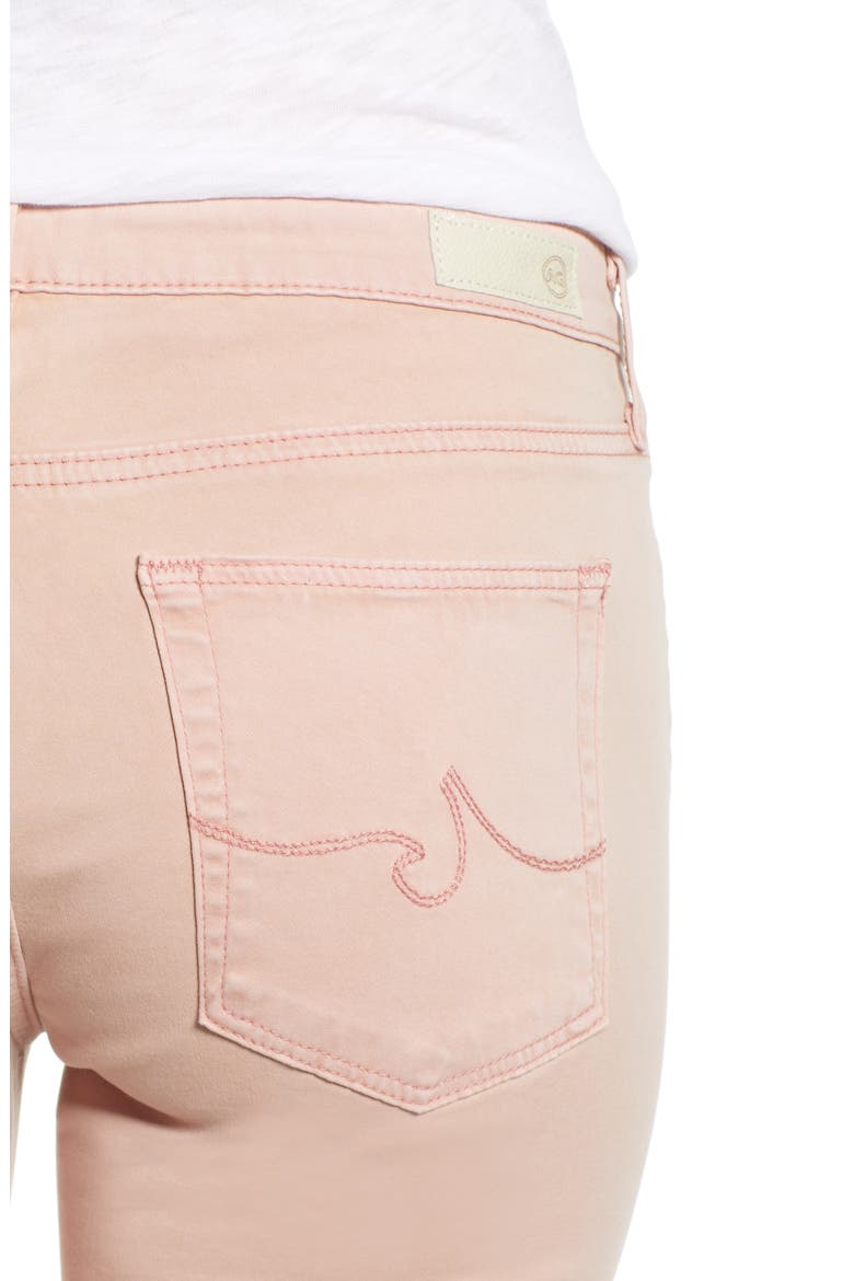 The Prima Mid Rise Crop Cigarette Jeans, Alternate, color, SULFUR MISTY MAUVE