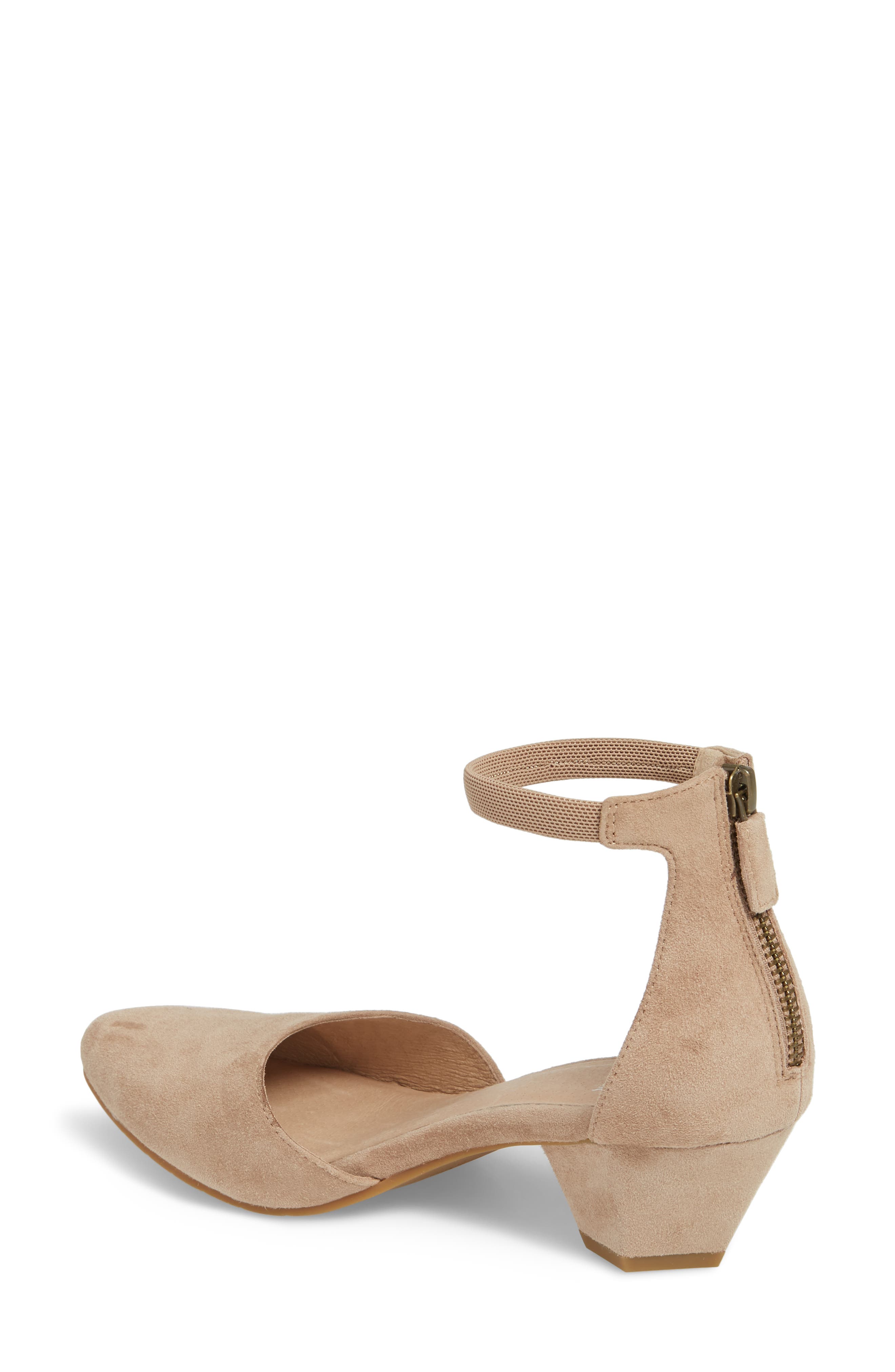 Just Open Sided Pump, Alternate, color, EARTH SUEDE