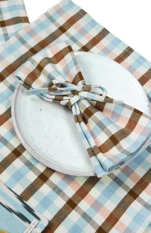 ARCHIVE NEW YORK ARCHIVE NEW YORK HANDWOVEN CLASSIC PLAID COTTON NAPKINS, SET OF 4