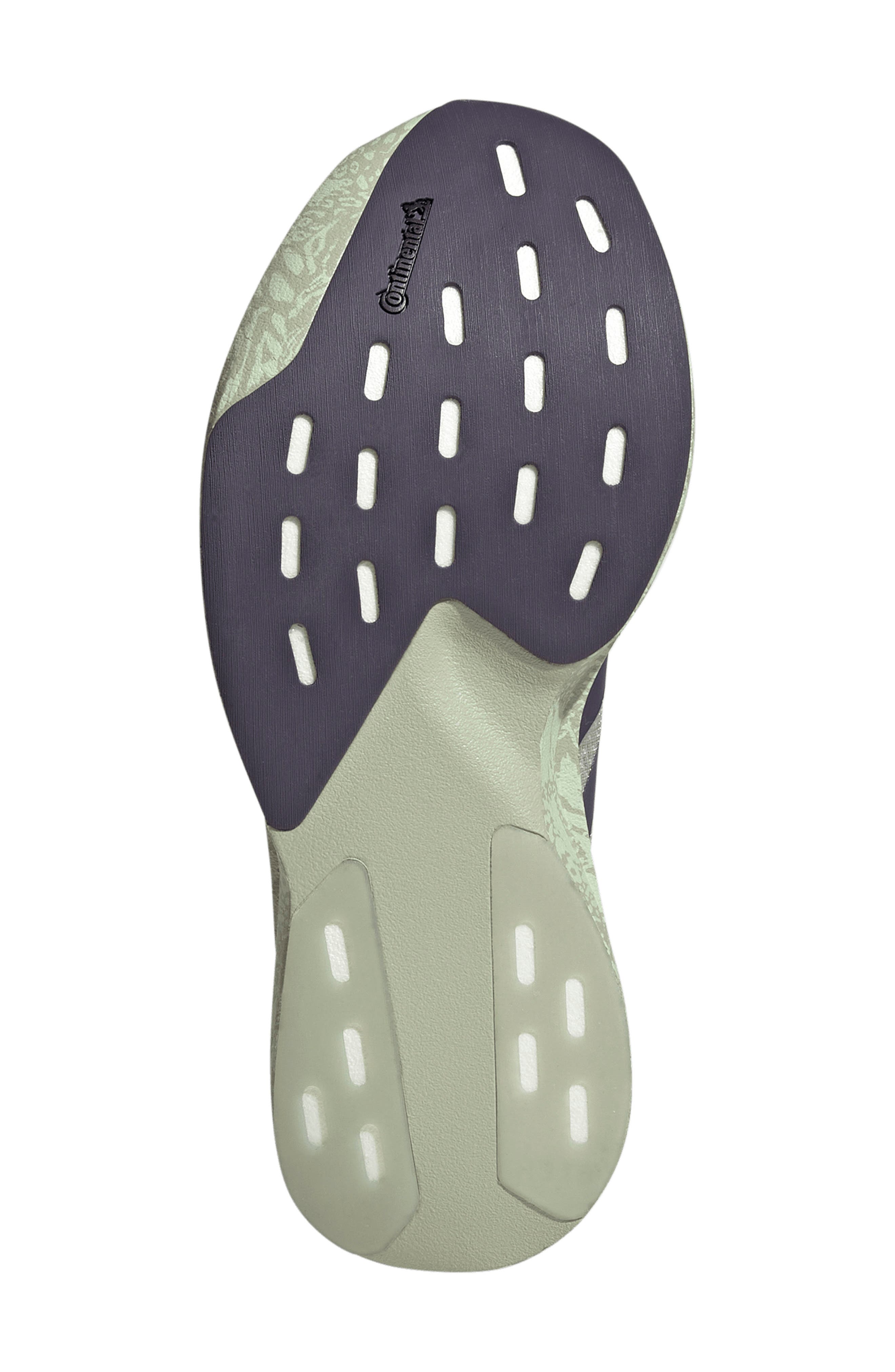 Adizero Evo SL Running Shoe, Alternate, color, HALO GREEN/ PURPLE/ PINK