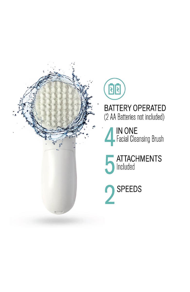 PURSONIC Advanced Facial and Body Cleansing Brush, Alternate, color, Aqua