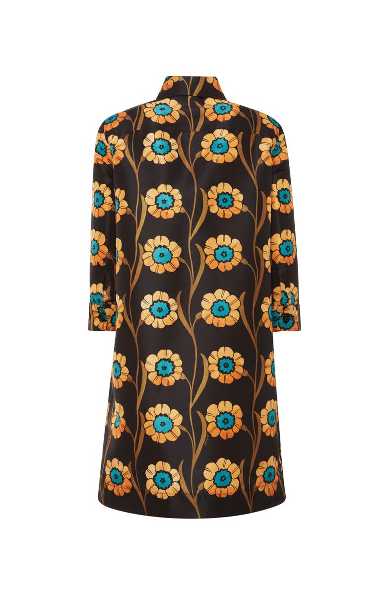 La DoubleJ Short Artemis Dress Daisychain Black, Alternate, color, 