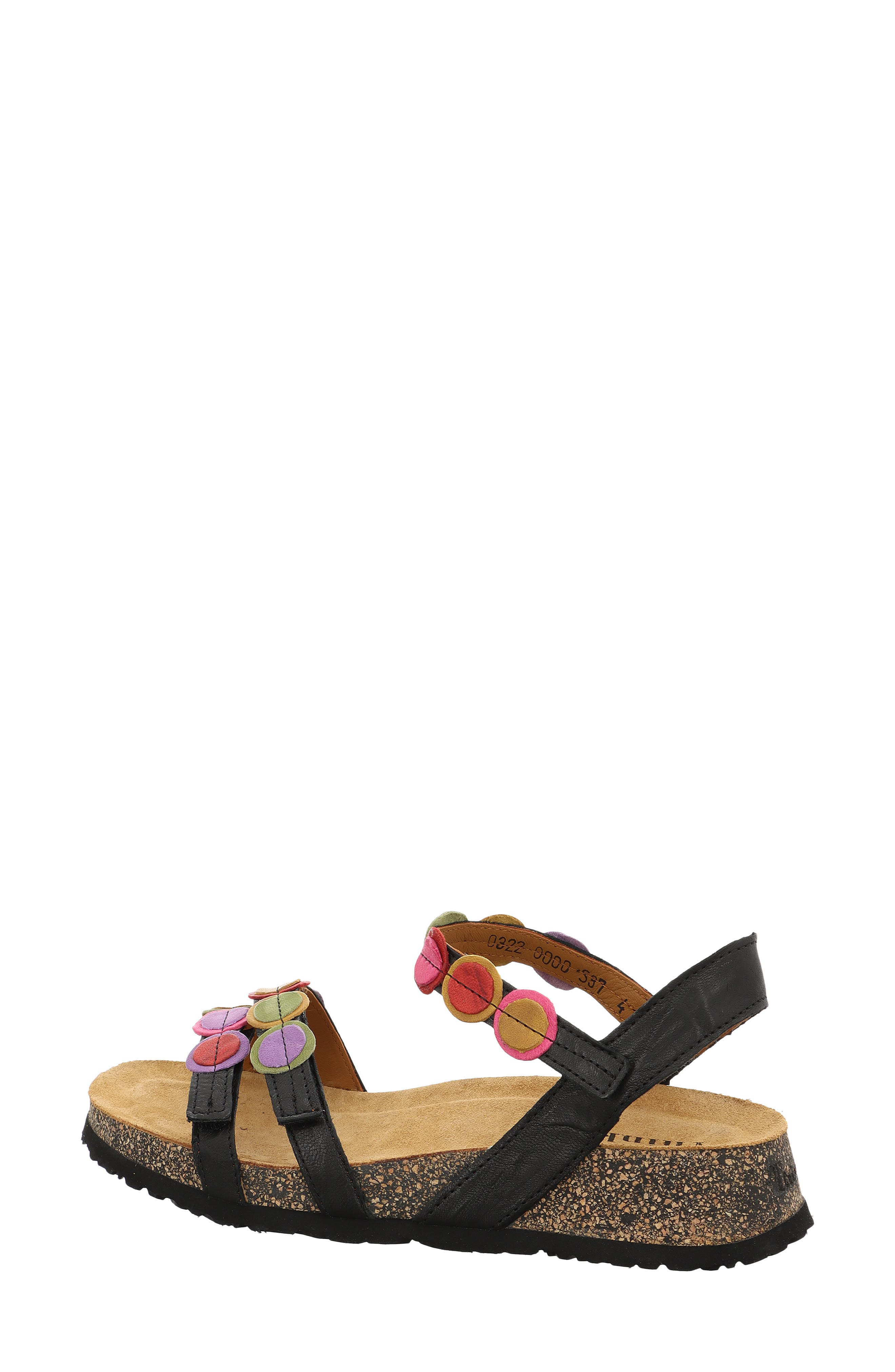 Think! Koak Ankle Strap Sandal, Alternate, color, Black/Kombi