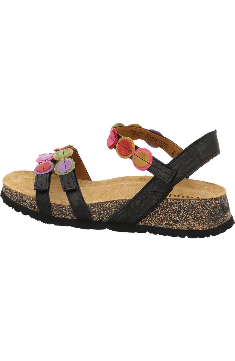 Think! Koak Ankle Strap Sandal, Alternate, color, Black/Kombi