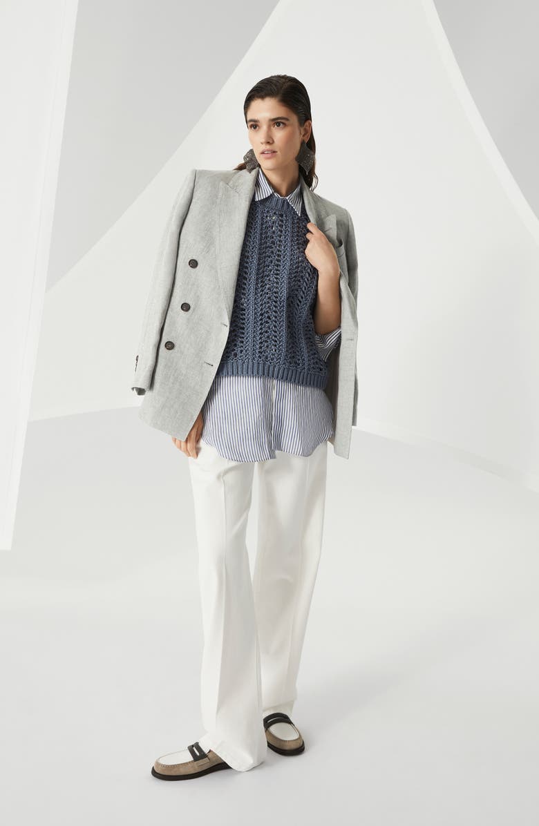 Brunello Cucinelli Contemporary Loose trousers, Alternate, color, 