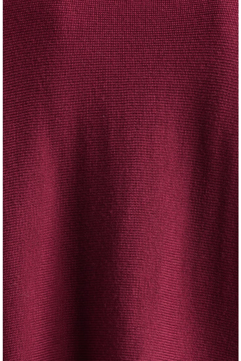 Aaliyah Wool Turtleneck Sweater, Alternate, color, CRANBERRY