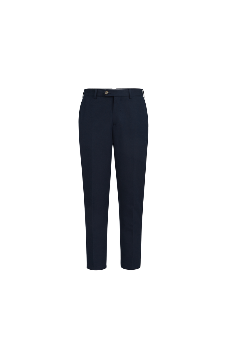 Brunello Cucinelli Gabardine trousers, Main, color, Blue