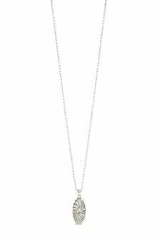 Sterling Forever Tarte Normande Cubic Zirconia Pendant Necklace