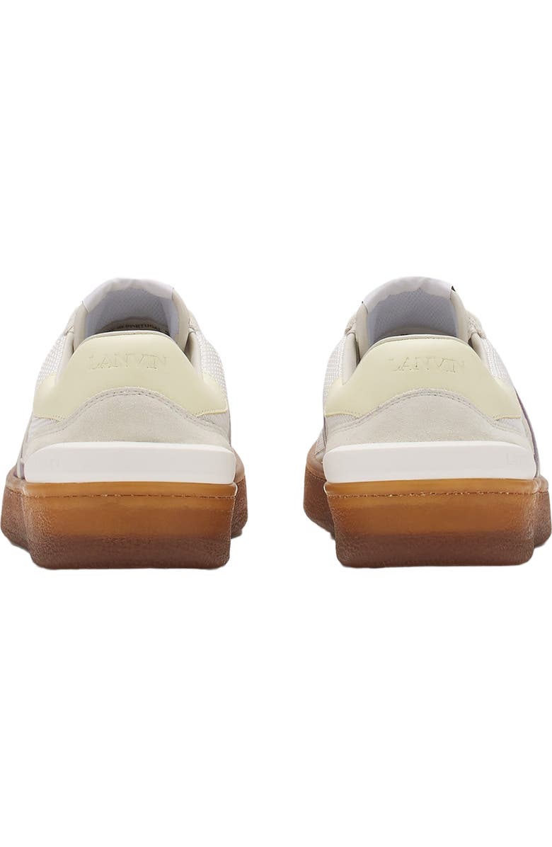 Lanvin Clay Mesh Sneakers With Translucent Sole, Alternate, color,