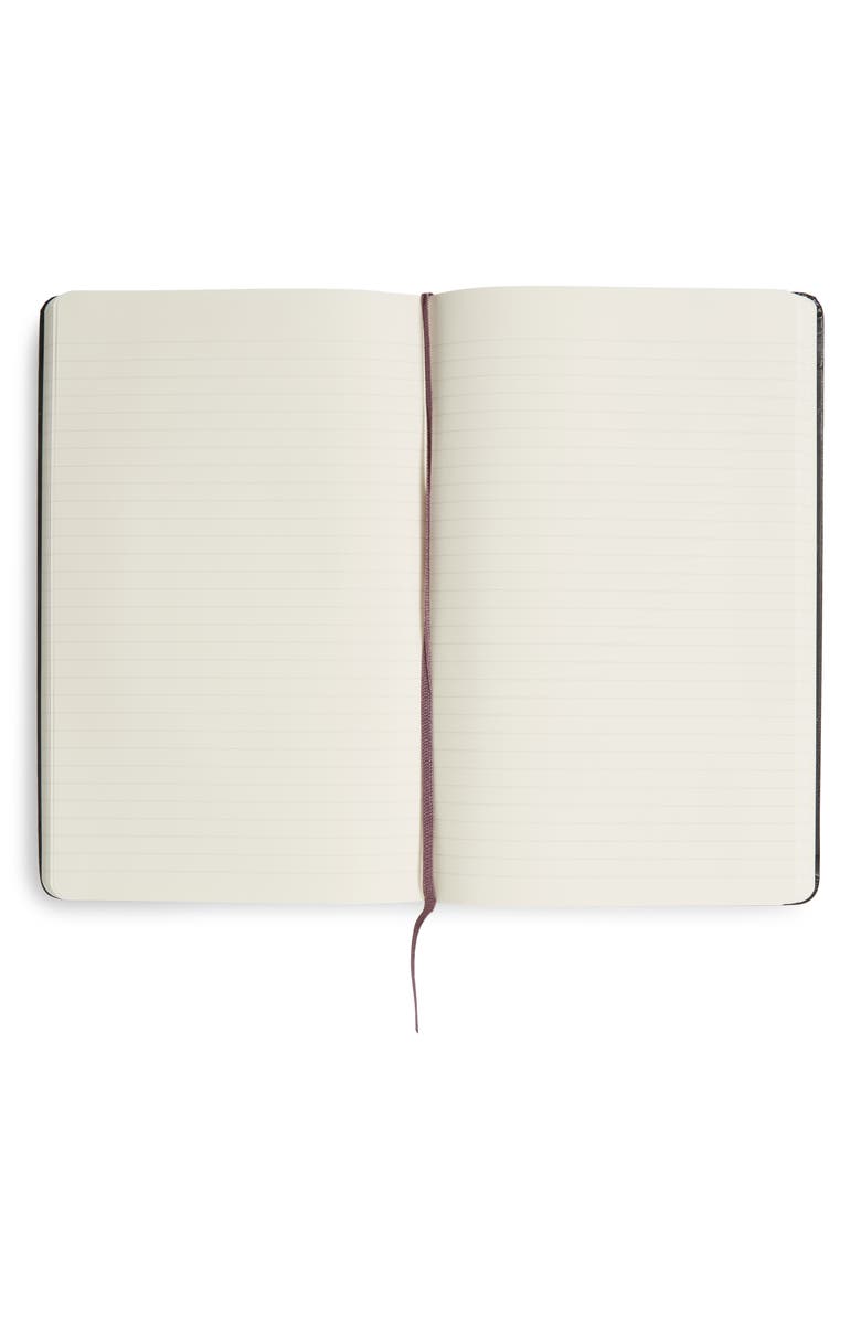 Moleskine Classic Large Ruled Hardcover Notebook, Alternate, color, Black