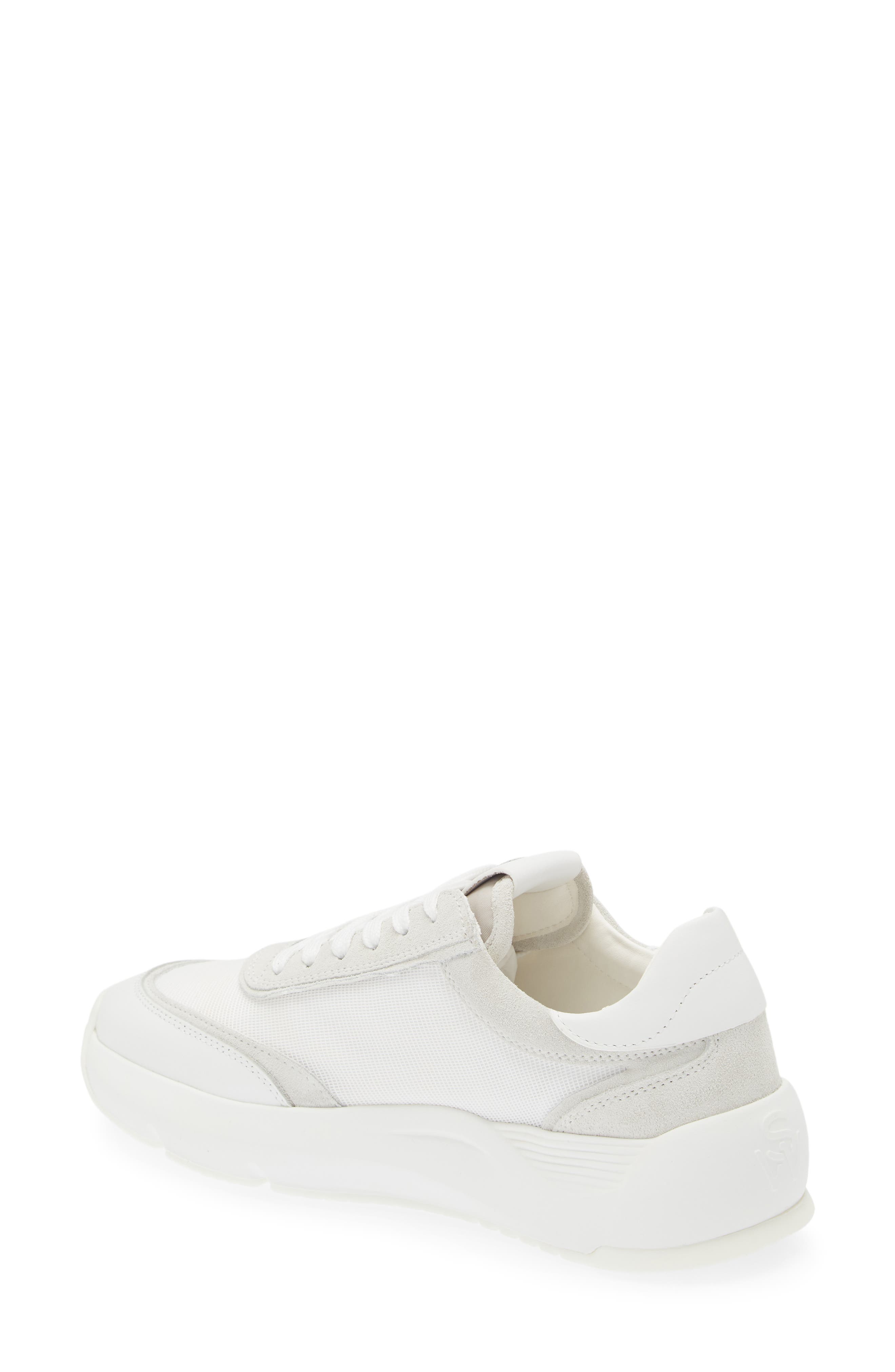Stuart Weitzman Glide Lace-Up Sneaker, Alternate, color, 