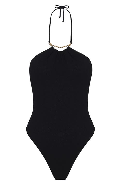Vix Paula Hermanny Callie One-piece Swimsuit In Black