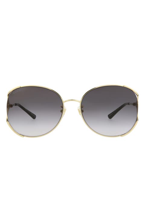 59mm Round Sunglasses