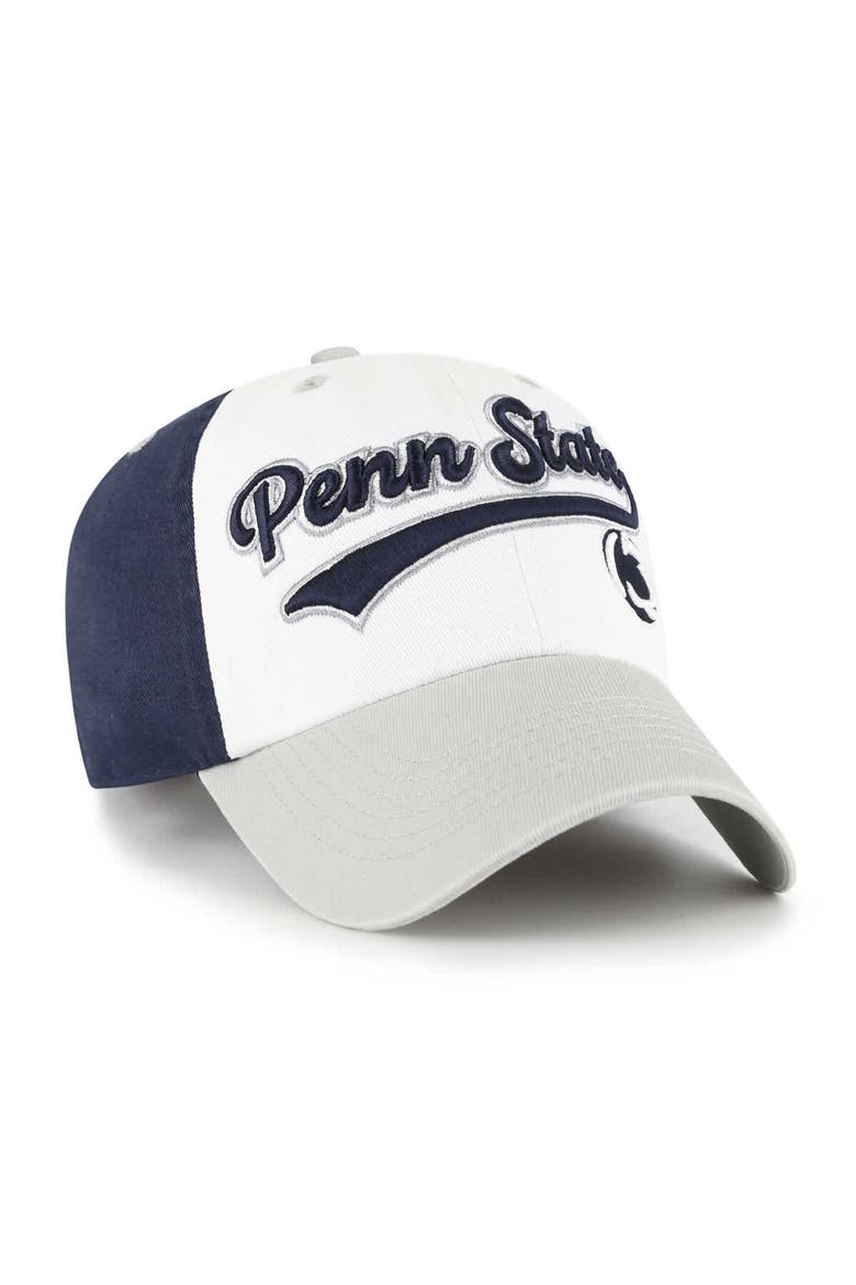 Youth '47  White Penn State Nittany Lions Scooter Clean Up Adjustable Hat, Alternate, color, White