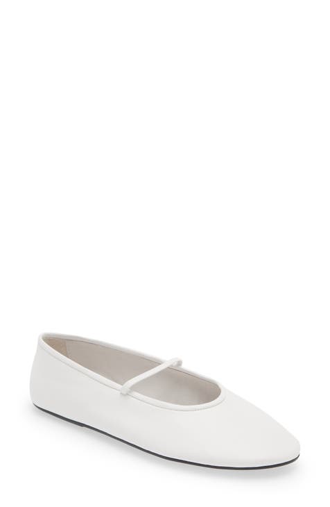 Shops white formal flats