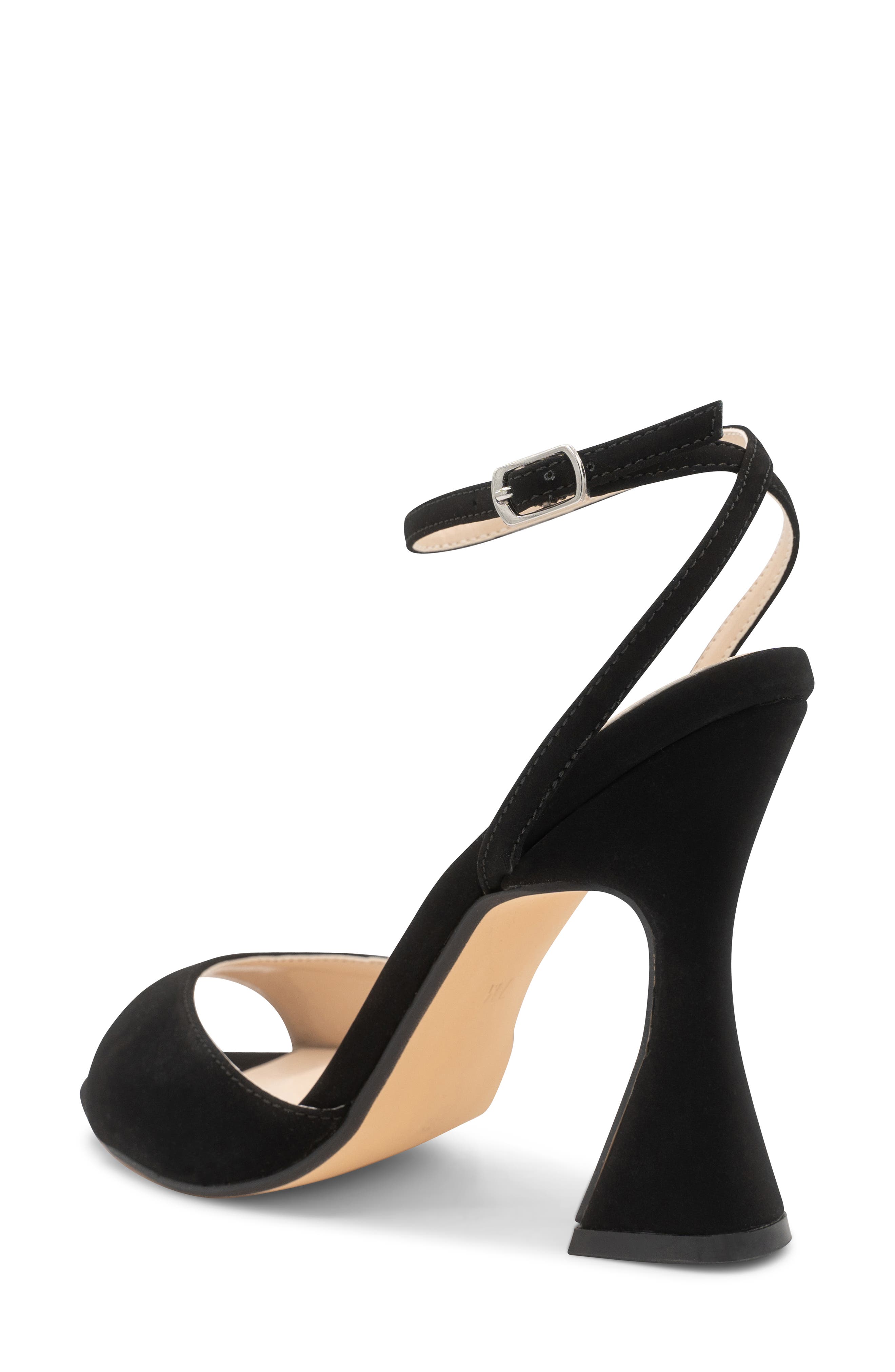 Touch Ups Quinn Ankle Strap Sandal, Alternate, color, Black