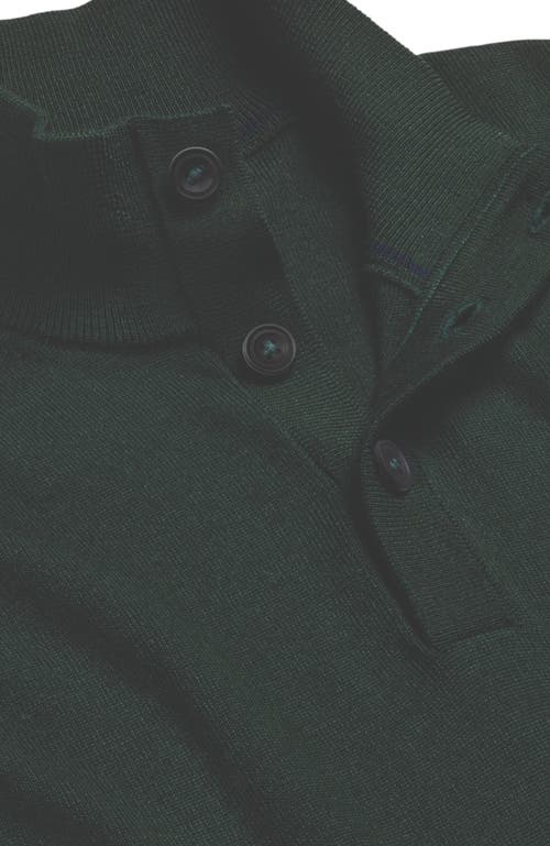CHARLES TYRWHITT CHARLES TYRWHITT PURE MERINO BUTTON NECK SWEATER