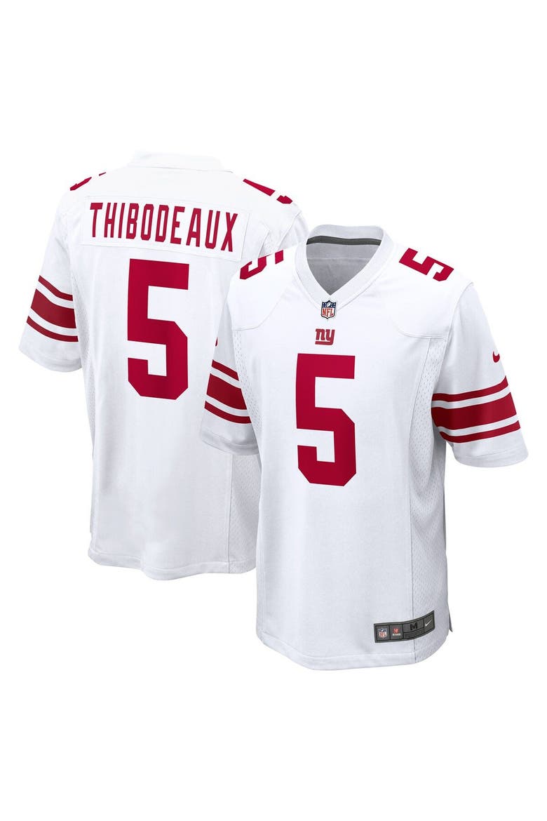 Men's Nike Kayvon Thibodeaux White New York Giants Player Game Jersey, Main, color, White