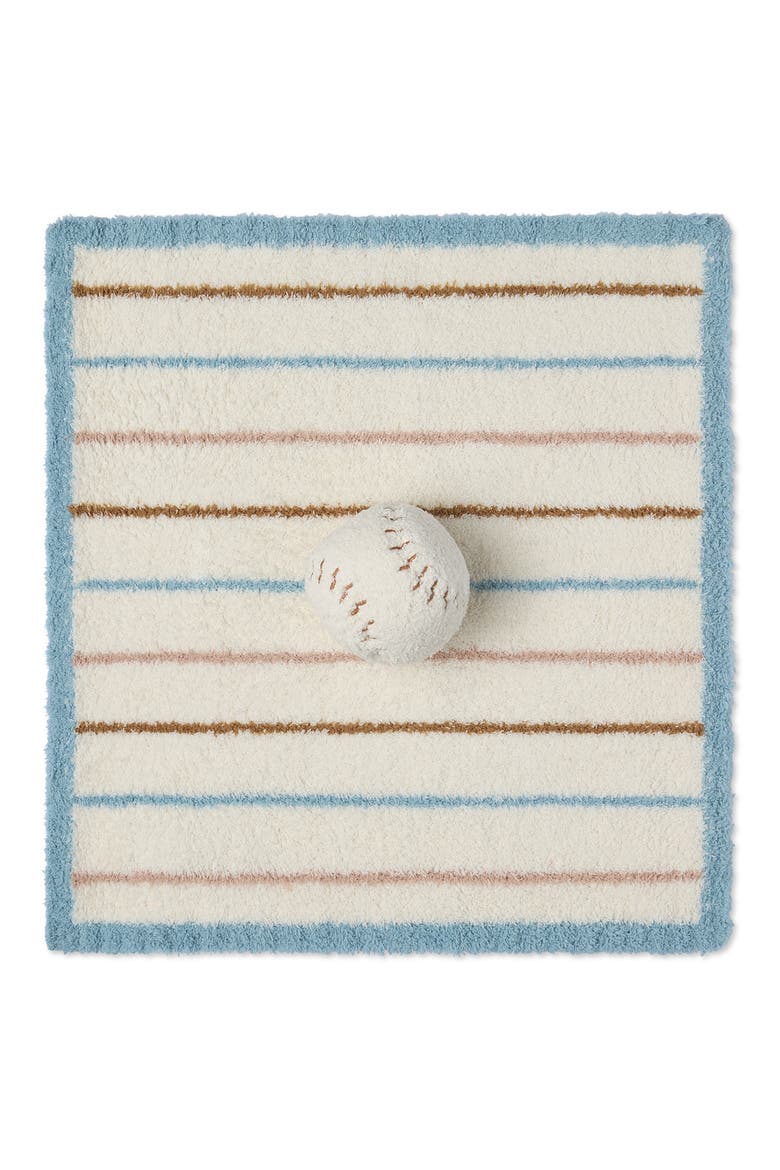CozyChic® Play Ball Lovey Blanket, Alternate, color, CREAM MULTI