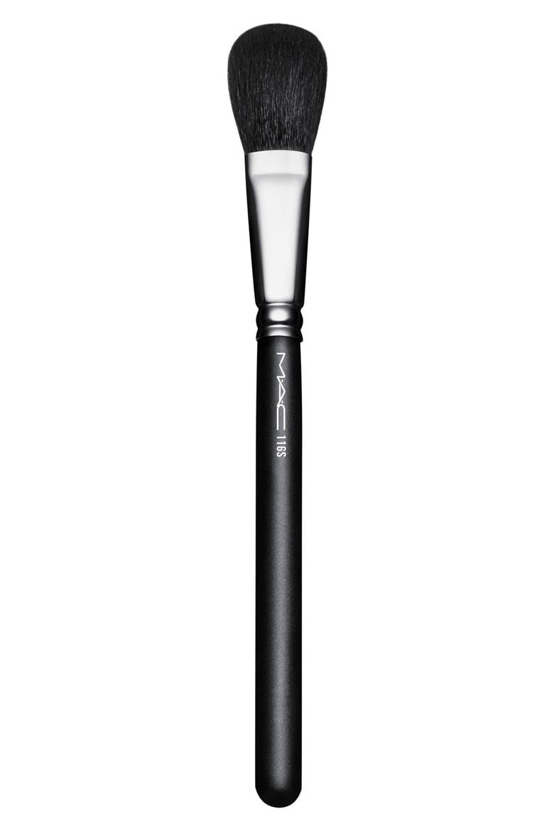 MAC 116S Synthetic Blush Brush, Main, color, NO COLOR