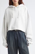 Golden Goose Star Oversize Crop Hoodie
