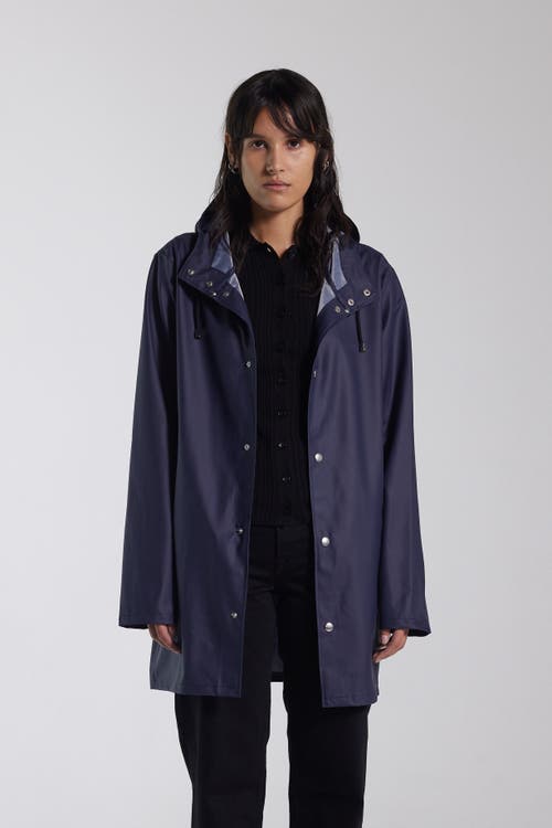 Stutterheim Stockholm Lightweight Raincoat in Navy  product