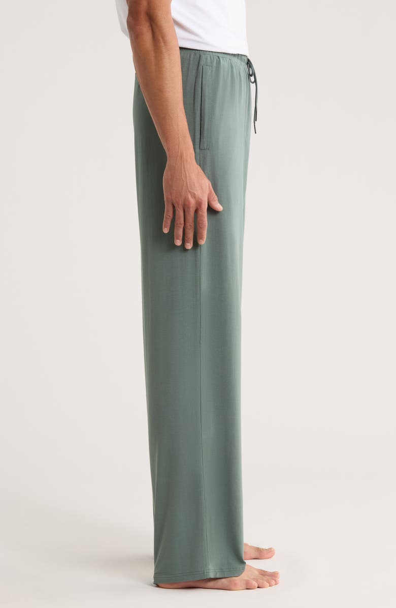 Nordstrom Cooling Pajama Pants, Alternate, color, Green Balsam