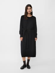 Masai Copenhagen MaNisuta Long Sleeve Belted Waist Dress