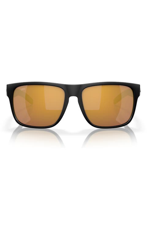 59mm Polarized Square Sunglasses