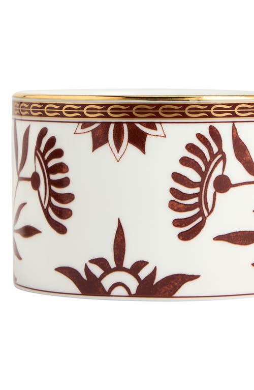 Wedgwood Red Splendor Teacup & Saucer In Multi