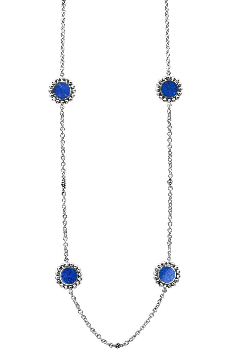 LAGOS Maya Circle Station Necklace, Alternate, color,