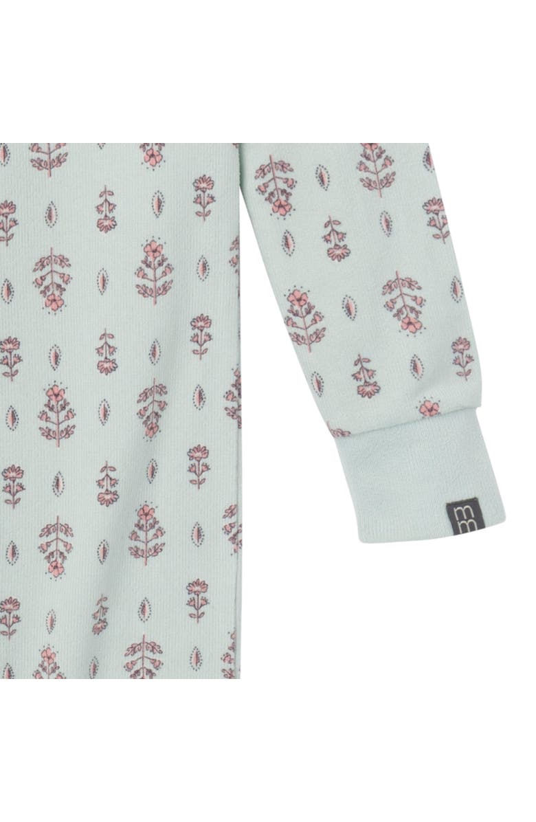 Modern Moments<sup>™</sup> by Gerber Hacci Comfort Unionsuit, Alternate, color, Light Green Fleur