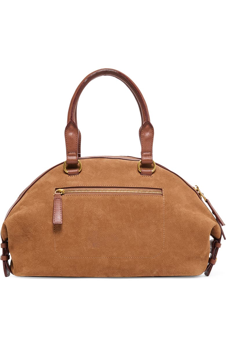 Dolce Vita Sion Leather Satchel, Alternate, color, Cognac