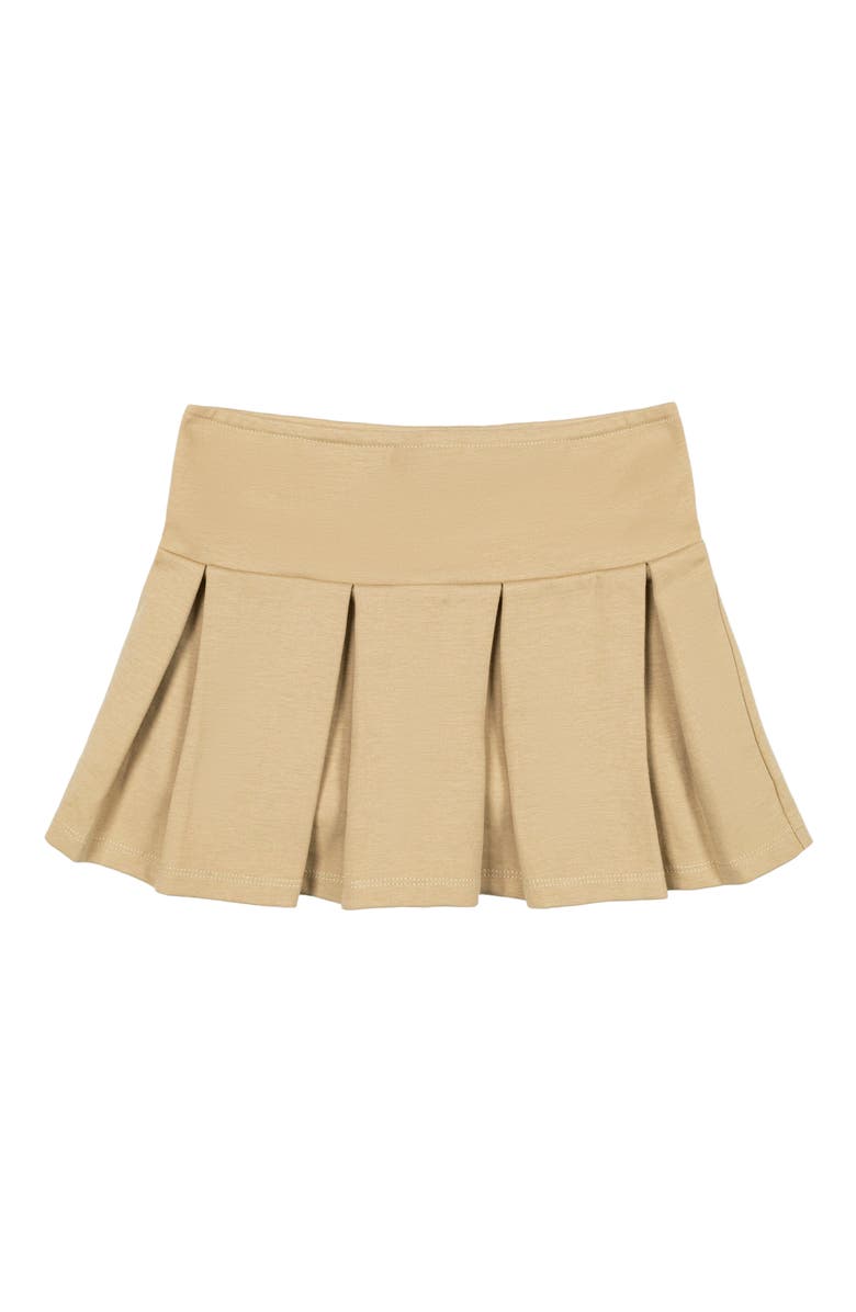 Hope & Henry Girls' Ponte Pleated Skort, Kids, Alternate, color, 
