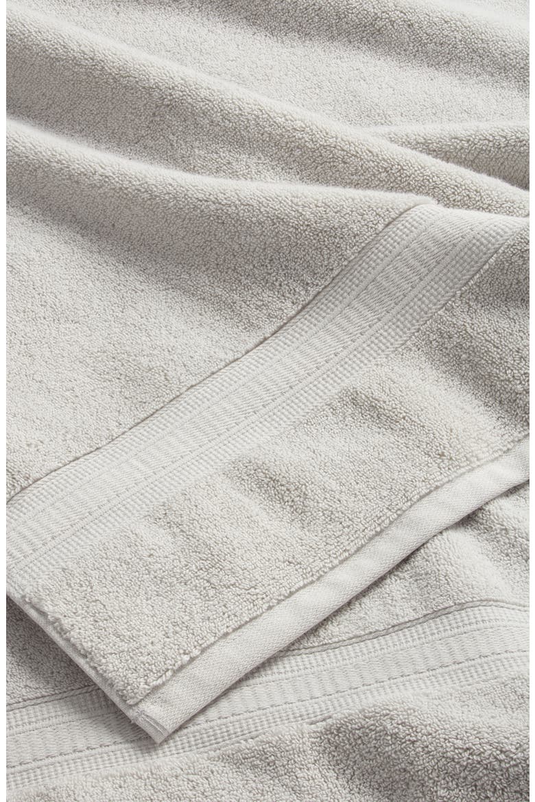 Zero Twist 2-Pack Cotton Hand Towels, Alternate, color, GREY VAPOR