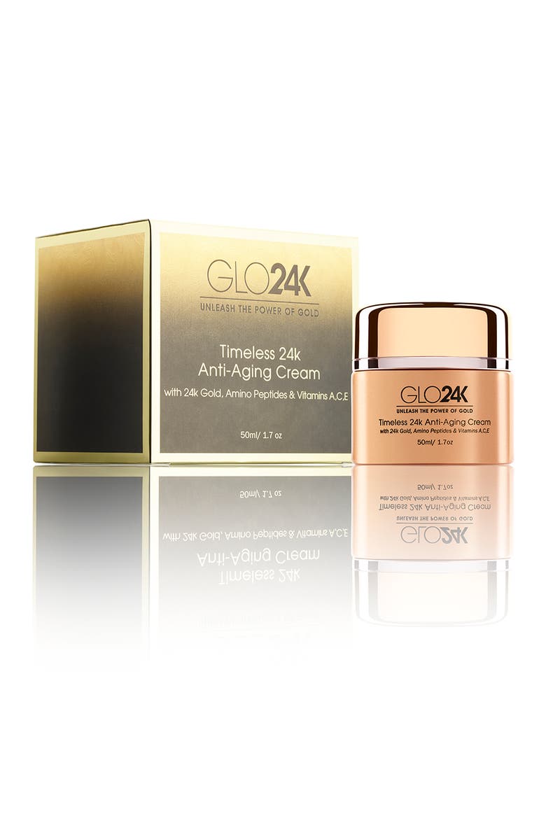 GLO24K UNLEASH THE POWER OF GOLD Timeless 24k Anti-Aging Cream, Alternate, color, Na