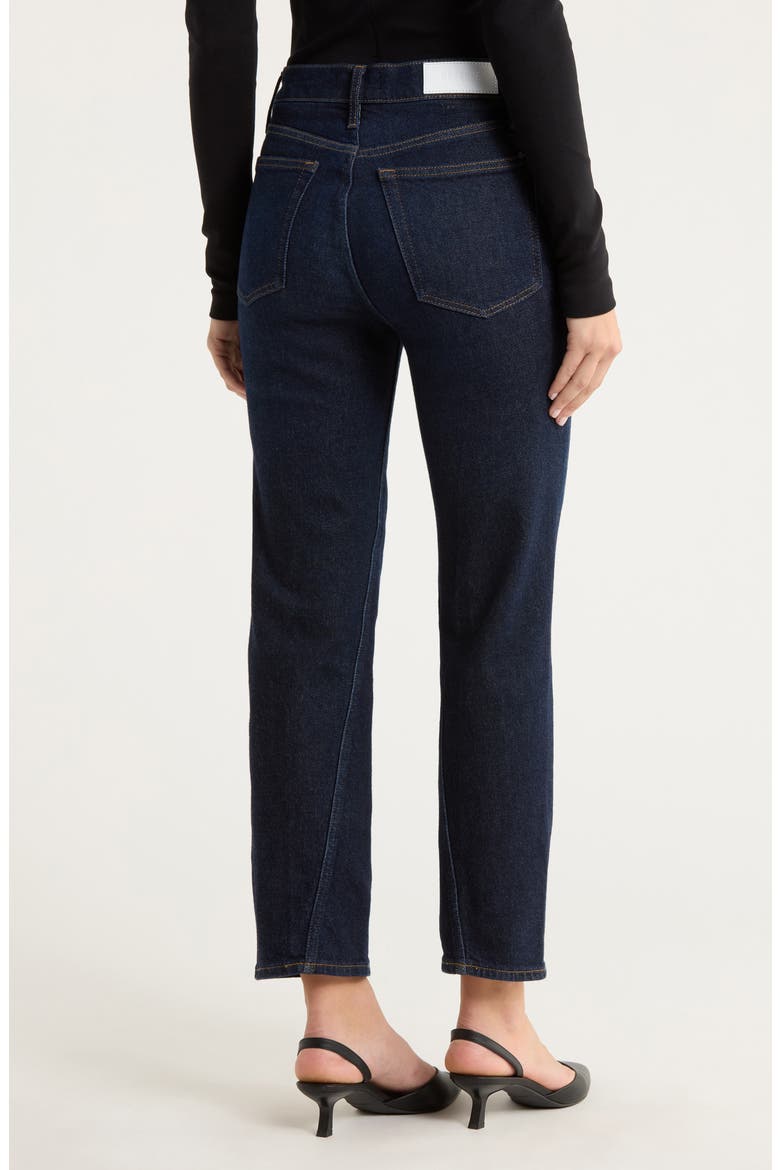Twisted Stove Pipe Jeans, Alternate, color, DARK LADY BLUE