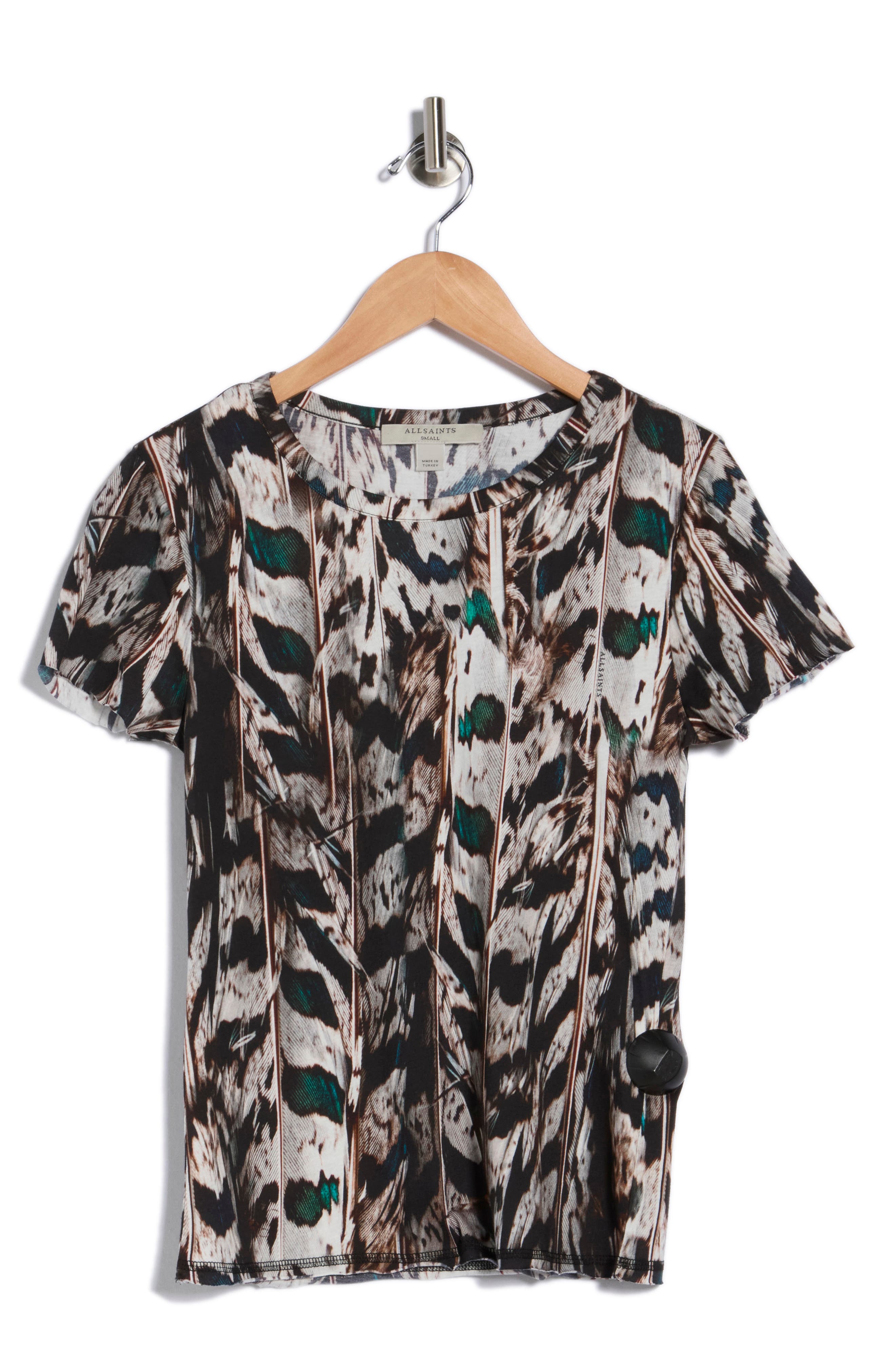 AllSaints Bela Ines Print T-Shirt (Women) | Nordstromrack