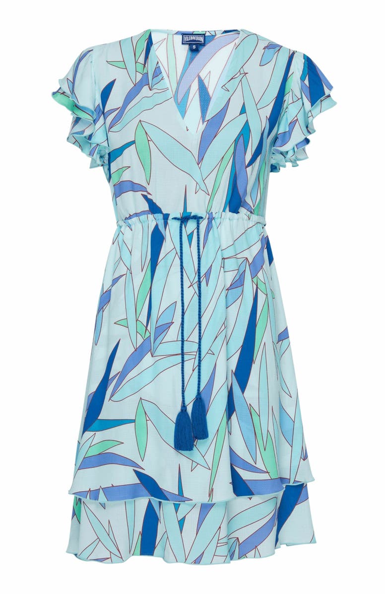 Vilebrequin Women's Madrague Short Rayon Dress, Alternate, color, Thalassa