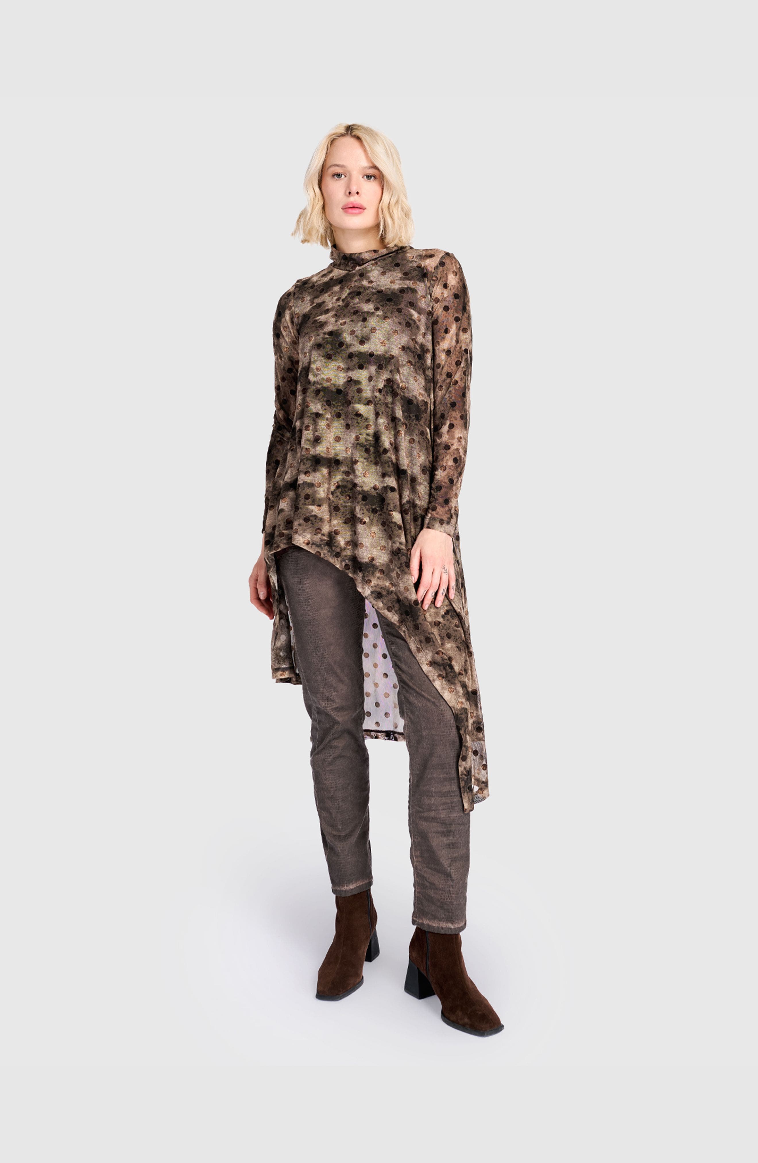 Rune Mesh Hi-Lo Tunic