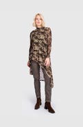 Alembika Rune Mesh Hi-Lo Tunic