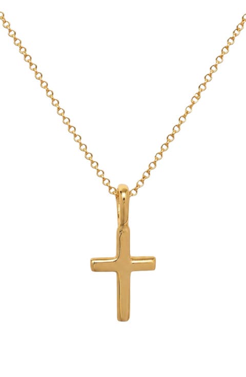 Cross Charm Necklace
