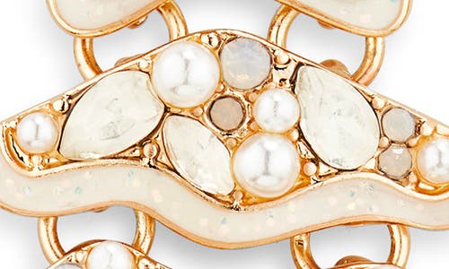 Leith Embellished Christmas Tree Drop Earrings In Gold