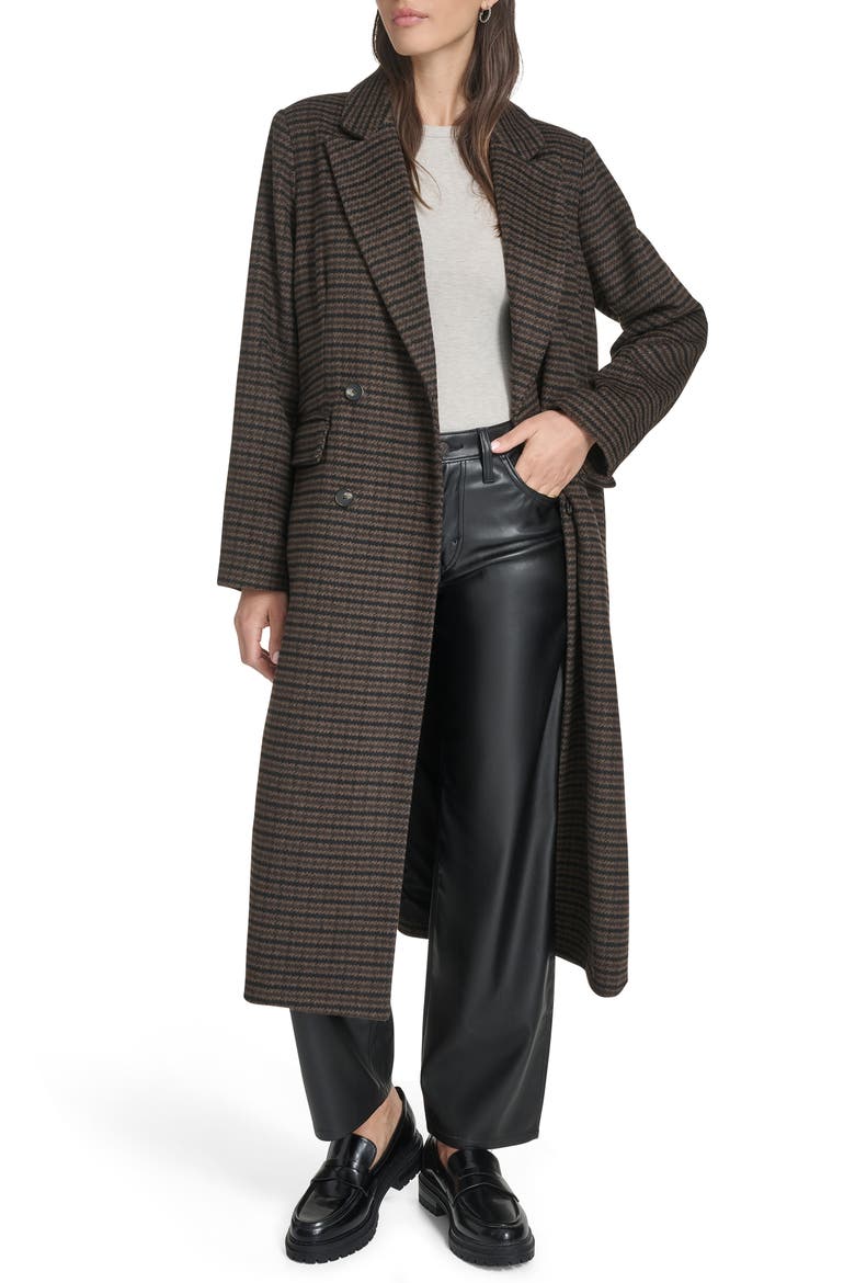 Double Breasted Jacket, Alternate, color, MULTI HOUNDSTOOTH