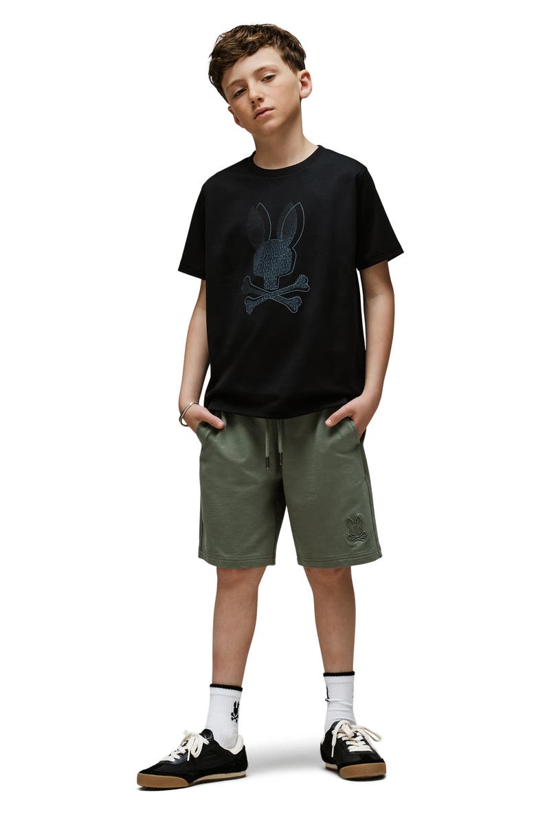 Psycho Bunny Kids' Jasper Logo Graphic T-Shirt, Alternate, color, 