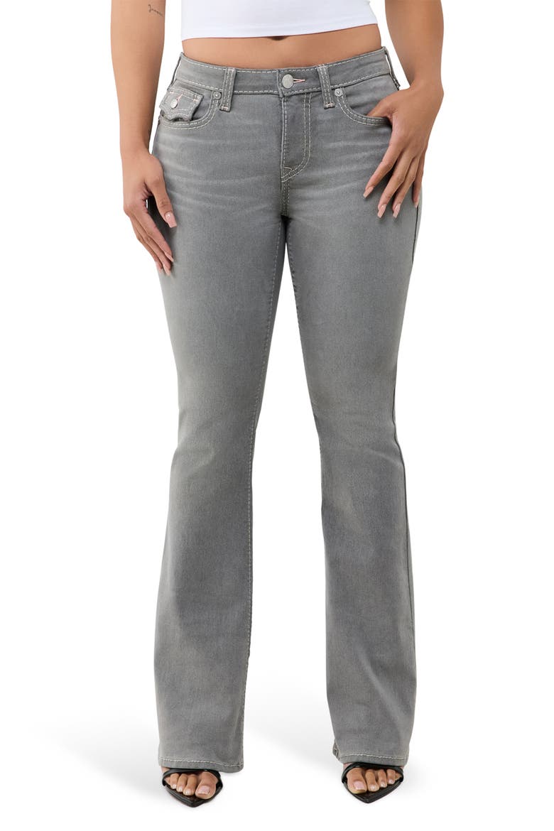 Becca Bootcut Jeans, Main, color, GREY STAMPEDE DUST WASH