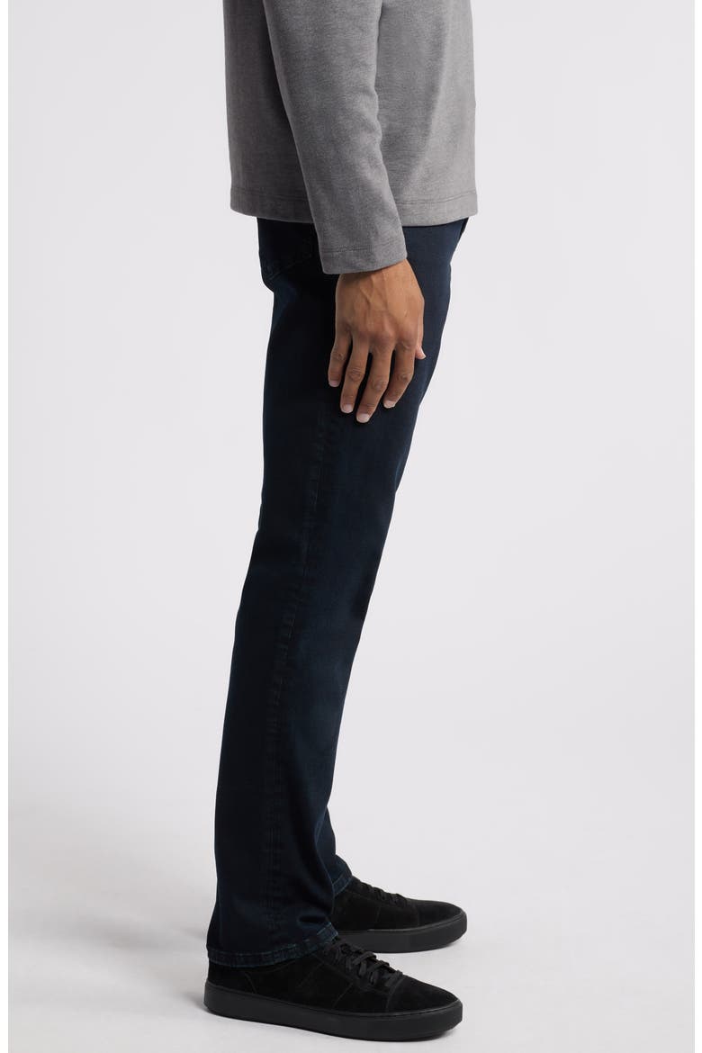 Straight Leg Jeans, Alternate, color, BLACK WASH